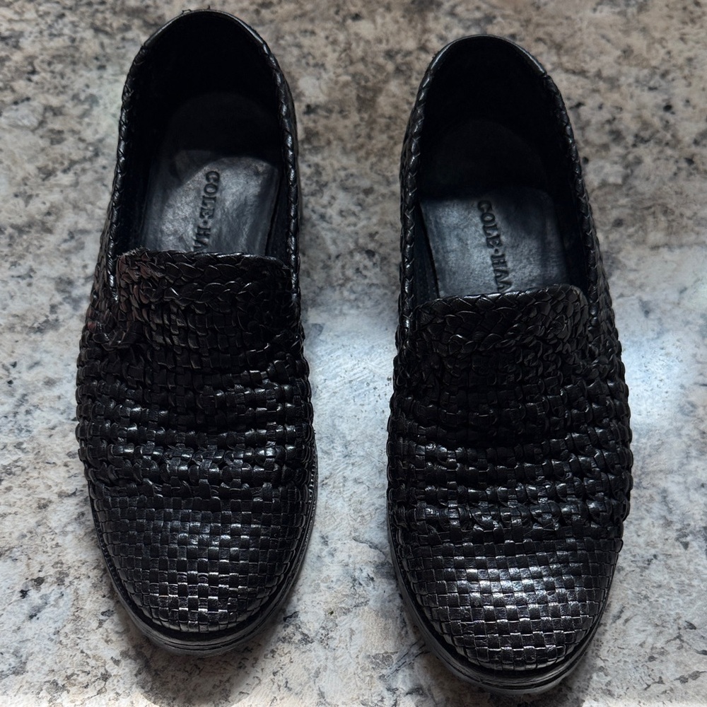 Cole Hahn Basket Weave Loafers